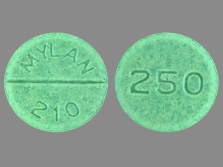 Chlorpropamide MYLAN;210;250