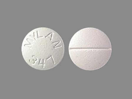 MYLAN 347: (0378-0347) Hctz 25 mg / Propranolol Hydrochloride 80 mg Oral Tablet by Mylan Pharmaceuticals Inc.