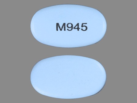 M945: (0378-1045) Divalproex Sodium 500 mg Delayed Release Tablet by Mylan Pharmaceutical Inc.