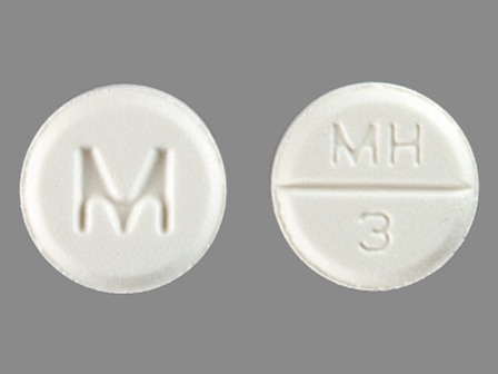 MH 3 M: (0378-1903) Midodrine Hydrochloride 10 mg Oral Tablet by Ncs Healthcare of Ky, Inc Dba Vangard Labs
