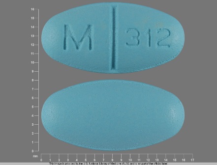 M 312: (0378-2180) Verapamil Hydrochloride 180 mg Extended Release Tablet by Mylan Pharmaceuticals Inc.