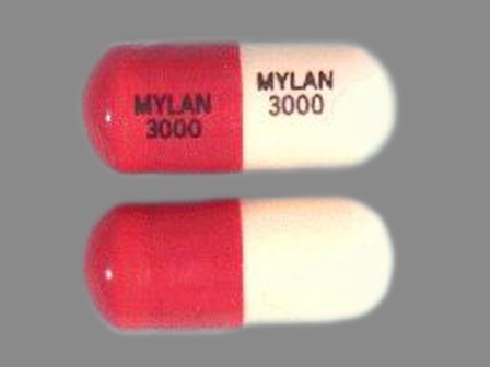 MYLAN 3000: (0378-3000) Meclofenamate (As Meclofenamate Sodium) 100 mg Oral Capsule by Mylan Pharmaceuticals Inc.