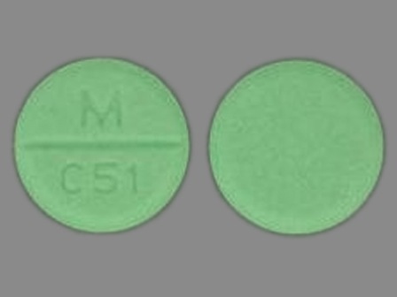 M C51: (0378-5051) Carbidopa 10 mg / L-dopa 100 mg Disintegrating Tablet by Mylan Pharmaceuticals Inc.