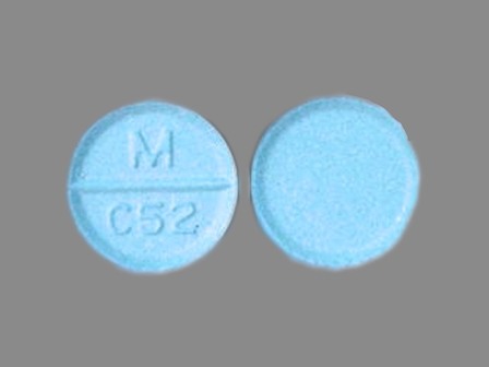 M C52: (0378-5052) Carbidopa 25 mg / L-dopa 100 mg Disintegrating Tablet by Mylan Pharmaceuticals Inc.