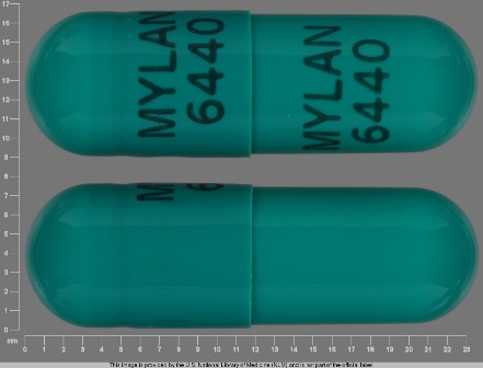 MYLAN 6440: (0378-6440) Verapamil Hydrochloride 240 mg 24hr Extended Release Capsule by Mylan Pharmaceuticals Inc.