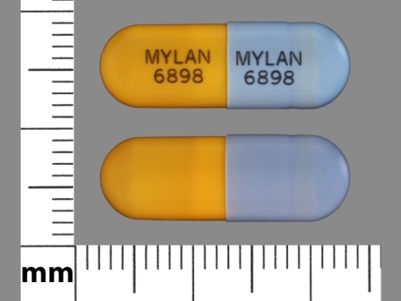 MYLAN 6898: (0378-6898) Amlodipine (As Amlodipine Besylate) 10 mg / Benazepril Hydrochloride 20 mg Oral Capsule by Mylan Pharmaceuticals Inc.