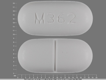 M362: (0406-0362) Apap 660 mg / Hydrocodone Bitartrate 10 mg Oral Tablet by Mallinckrodt, Inc.
