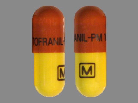 Imipramine M;Tofranil;PM;100mg