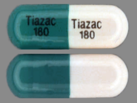 Tiazac 180: (0456-2613) 24 Hr Tiazac 180 mg Extended Release Capsule by Forest Laboratories, Inc.