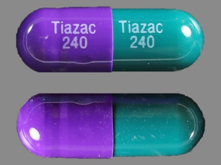 Tiazac 240: (0456-2614) 24 Hr Tiazac 240 mg Extended Release Capsule by Forest Laboratories, Inc.
