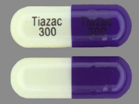 Tiazac 300: (0456-2615) 24 Hr Tiazac 300 mg Extended Release Capsule by Forest Laboratories, Inc.