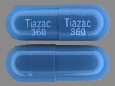 Tiazac 360: (0456-2616) 24 Hr Tiazac 360 mg Extended Release Capsule by Forest Laboratories, Inc.