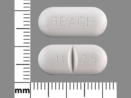 Beach 11 25: (0486-1125) K Phos Oral Tablet, Coated by Beach Productsd, Inc.