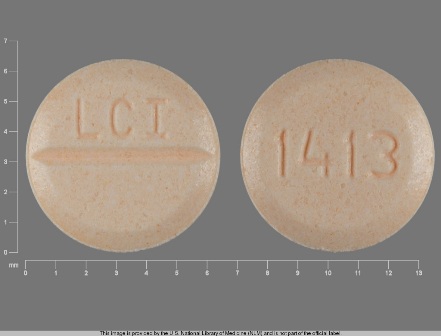 LCI 1413: (0527-1413) Hctz 25 mg Oral Tablet by Lannett Company, Inc.