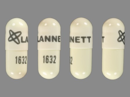 LANNETT 1632: (0527-1632) Triamterene and Hydrochlorothiazide Oral Capsule by A-s Medication Solutions