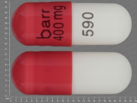 barr 400mg 590: (0555-0590) Didanosine 400 mg Delayed Release Capsule by Barr Laboratories Inc.
