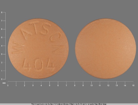 WATSON 404: (0591-0404) Verapamil Hydrochloride 40 mg Oral Tablet by Watson Laboratories, Inc.