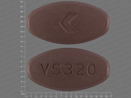 VS320: (0591-2170) Valsartan 320 mg Oral Tablet, Film Coated by Actavis Pharma, Inc.