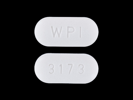 WPI 3173: (0591-3173) Alendronic Acid 70 mg (As Alendronate Sodium 91.4 mg) Oral Tablet by Watson Laboratories, Inc.