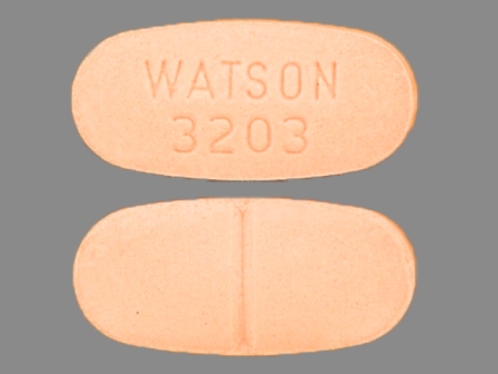 Acetaminophen + Hydrocodone WATSON;3203