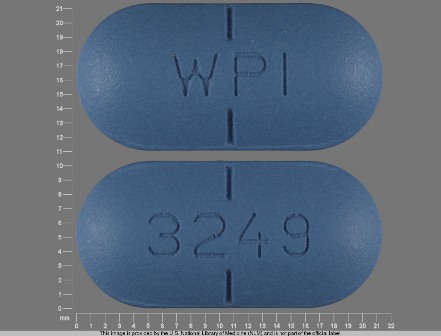 WPI 3249: (0591-3249) Valacyclovir 1 Gm Oral Tablet by Watson Laboratories, Inc.