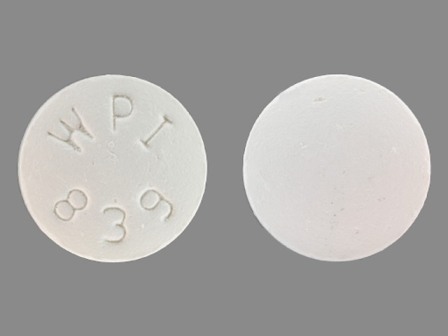 WPI 839: (0591-3541) Bupropion Hydrochloride Sr 150 mg Oral Tablet, Film Coated, Extended Release by A-s Medication Solutions