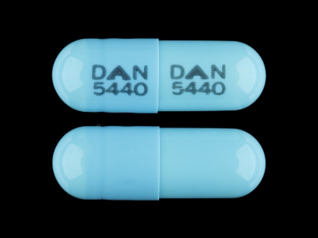 DAN 5440: (0591-5440) Doxycycline (As Doxycycline Hyclate) 100 mg Oral Capsule by Cardinal Health