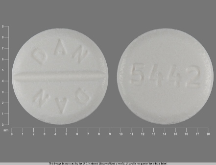 DAN DAN 5442: (0591-5442) Prednisone 10 mg Oral Tablet by Redpharm Drug Inc.