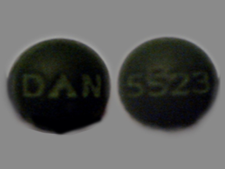 DAN 5523: (0591-5523) Hydroxyzine Hydrochloride 25 mg (Hydroxyzine Pamoate 42.6 mg) Oral Tablet by Watson Laboratories, Inc.