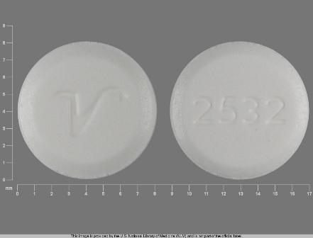2532 V: (0603-2950) Clonazepam 2 mg Oral Tablet by Physicians Total Care, Inc.