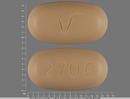 2706 V: (0603-3442) Divalproex Sodium 250 mg Delayed Release Tablet by Remedyrepack Inc.
