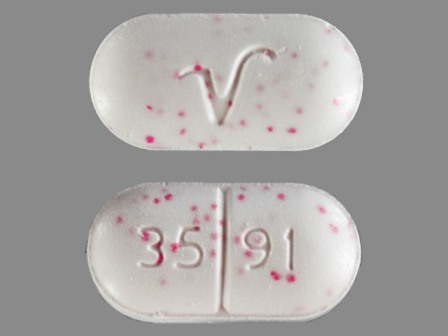3591 V: (0603-3880) Apap 500 mg / Hydrocodone Bitartrate 2.5 mg Oral Tablet by Rebel Distributors Corp
