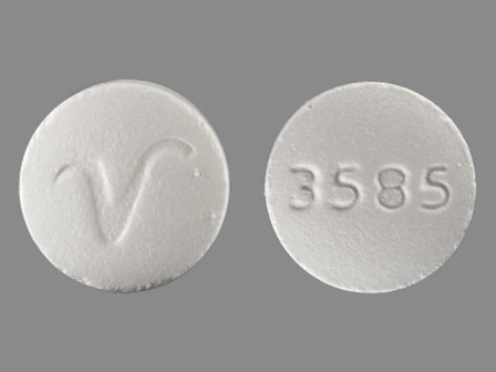 Hydrocodone + Ibuprofen 3585;V