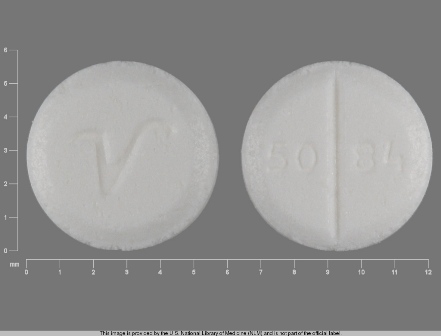 5084 V: (0603-5335) Prednisone 1 mg Oral Tablet by Blenheim Pharmacal, Inc.