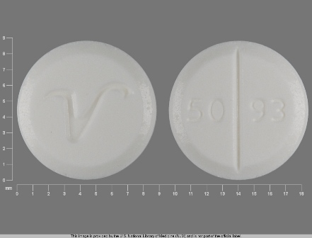 5093 V: (0603-5338) Prednisone 10 mg Oral Tablet by H.j. Harkins Company, Inc.