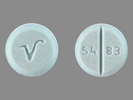 54 83 V: (0603-5483) Propranolol Hydrochloride 20 mg Oral Tablet by Remedyrepack Inc.