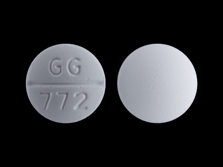 GG772: (0781-1453) Glipizide 10 mg Oral Tablet by Legacy Pharmaceutical Packaging