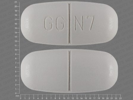 GGN7 White Oval Pill