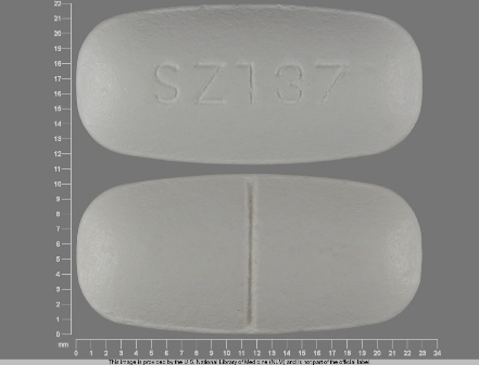 SZ137: (0781-1943) Amoxicillin 1000 mg / Clavulanate 62.5 mg 12 Hr Extended Release Tablet by Sandoz Inc