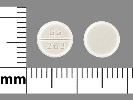 GG263: (0781-5225) Atenolol 50 mg Oral Tablet by Sandoz Inc