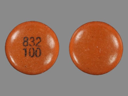 832 100: (0832-0303) Chlorpromazine Hydrochloride 100 mg Oral Tablet, Sugar Coated by Remedyrepack Inc.
