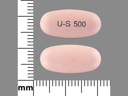 U S 500: (0832-7124) Divalproex Sodium 500 mg Oral Tablet, Delayed Release by Upsher-smith Laboratories, Inc.