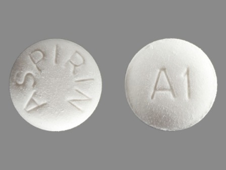 Aspirin A1: (0904-2009) Asa 325 mg Oral Tablet by A-s Medication Solutions LLC