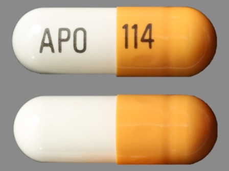 APO 114: (0904-5633) Gabapentin 400 mg Oral Capsule by Blenheim Pharmacal, Inc.