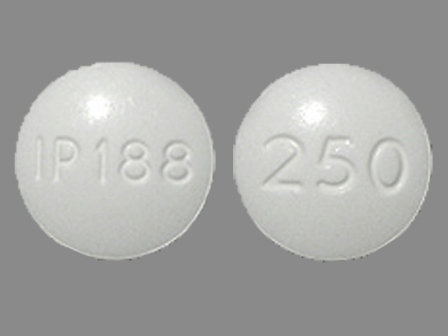 IP188 250: (0904-6069) Naproxen 250 mg Oral Tablet by Rebel Distributors Corp.
