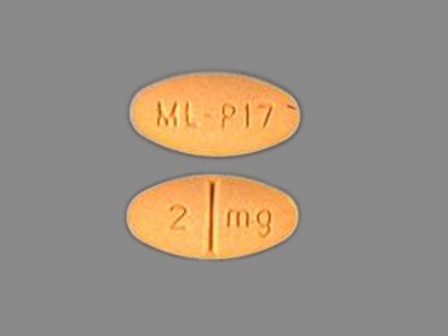 2mg MLP17: (0904-6141) Doxazosin (As Doxazosin Mesylate) 2 mg Oral Tablet by Major Pharmaceuticals