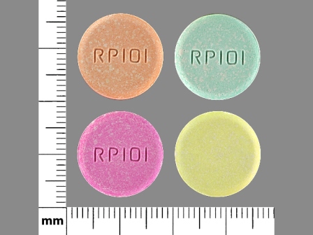 RP101: (0904-6412) Major Regular Strength 500 mg Oral Tablet, Chewable by Remedyrepack Inc.