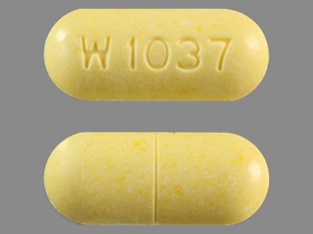 W 1037: (0955-1037) Methenamine Hippurate 1 Gm Oral Tablet by Winthrop U.S.