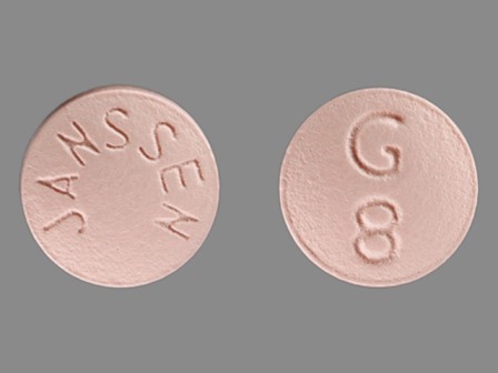 JANSSEN G 8: (10147-0882) Galantamine 8 mg (As Galantamine Hydrobromide 10.253 mg) Oral Tablet by Patriot Pharmaceuticals, LLC
