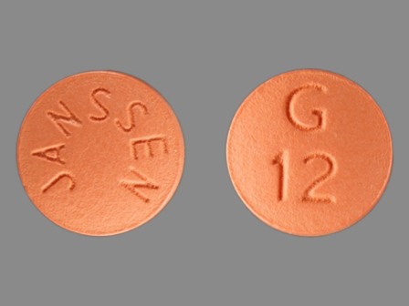 JANSSEN G 12: (10147-0883) Galantamine 12 mg (As Galantamine Hydrobromide 15.379 mg) Oral Tablet by Patriot Pharmaceuticals, LLC